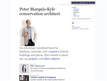 Tablet Screenshot of marquis-kyle.com.au